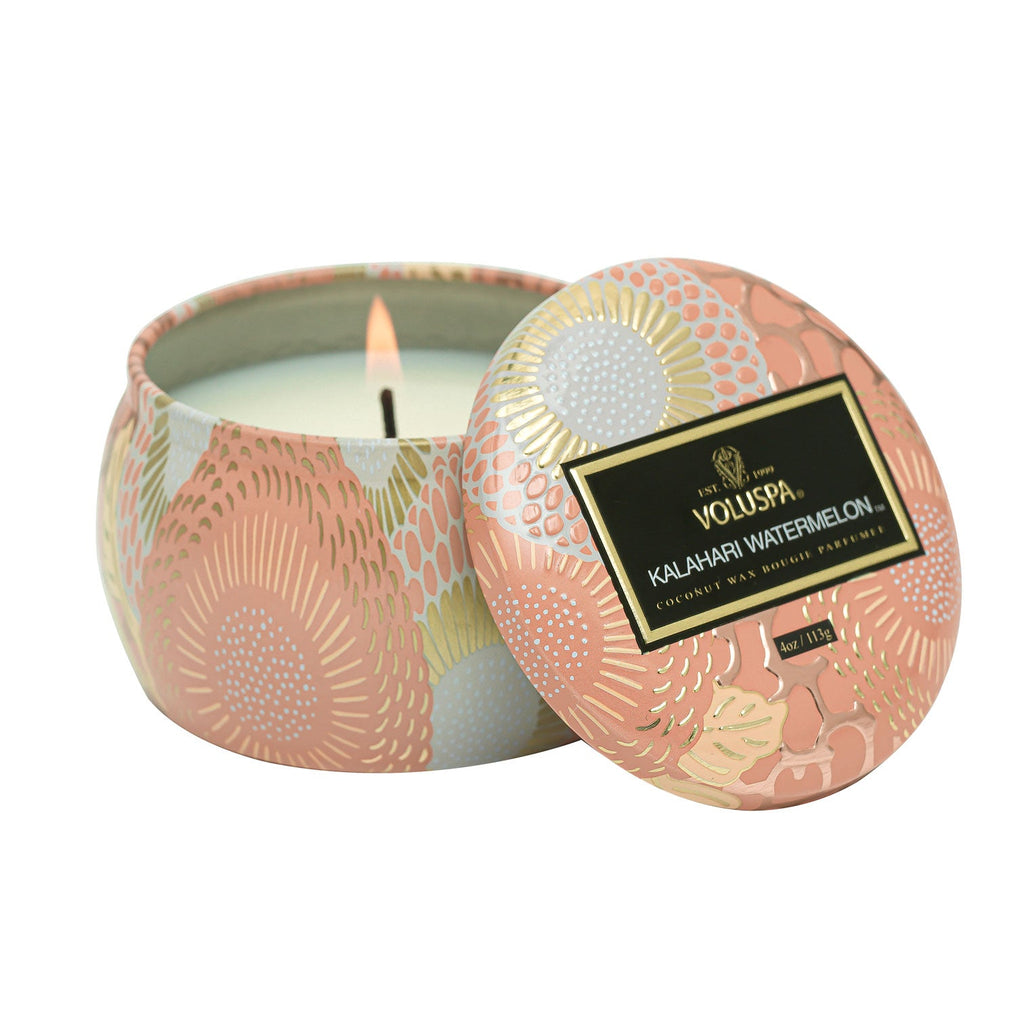 Kalahari Watermelon - Mini Tin Candle Zoom - 1