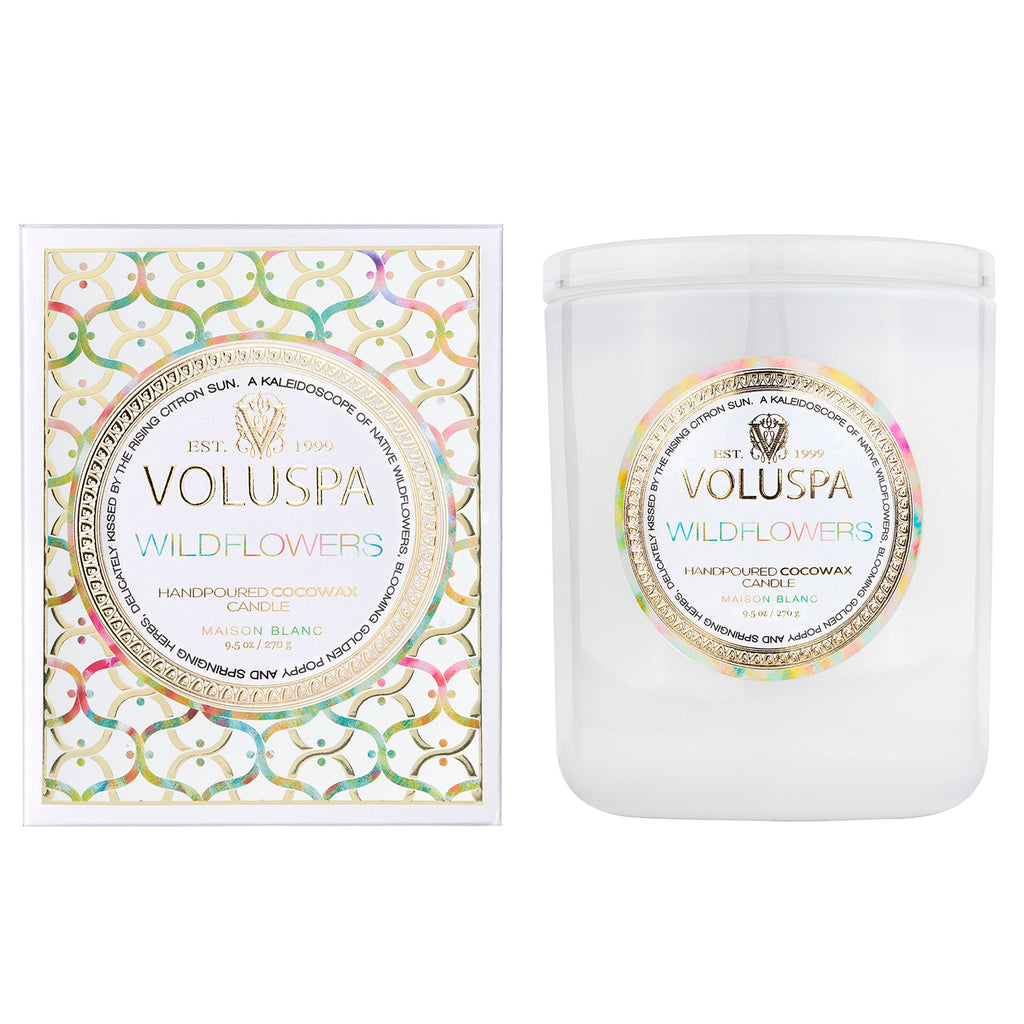 Wildflowers - Classic Candle Zoom - 1
