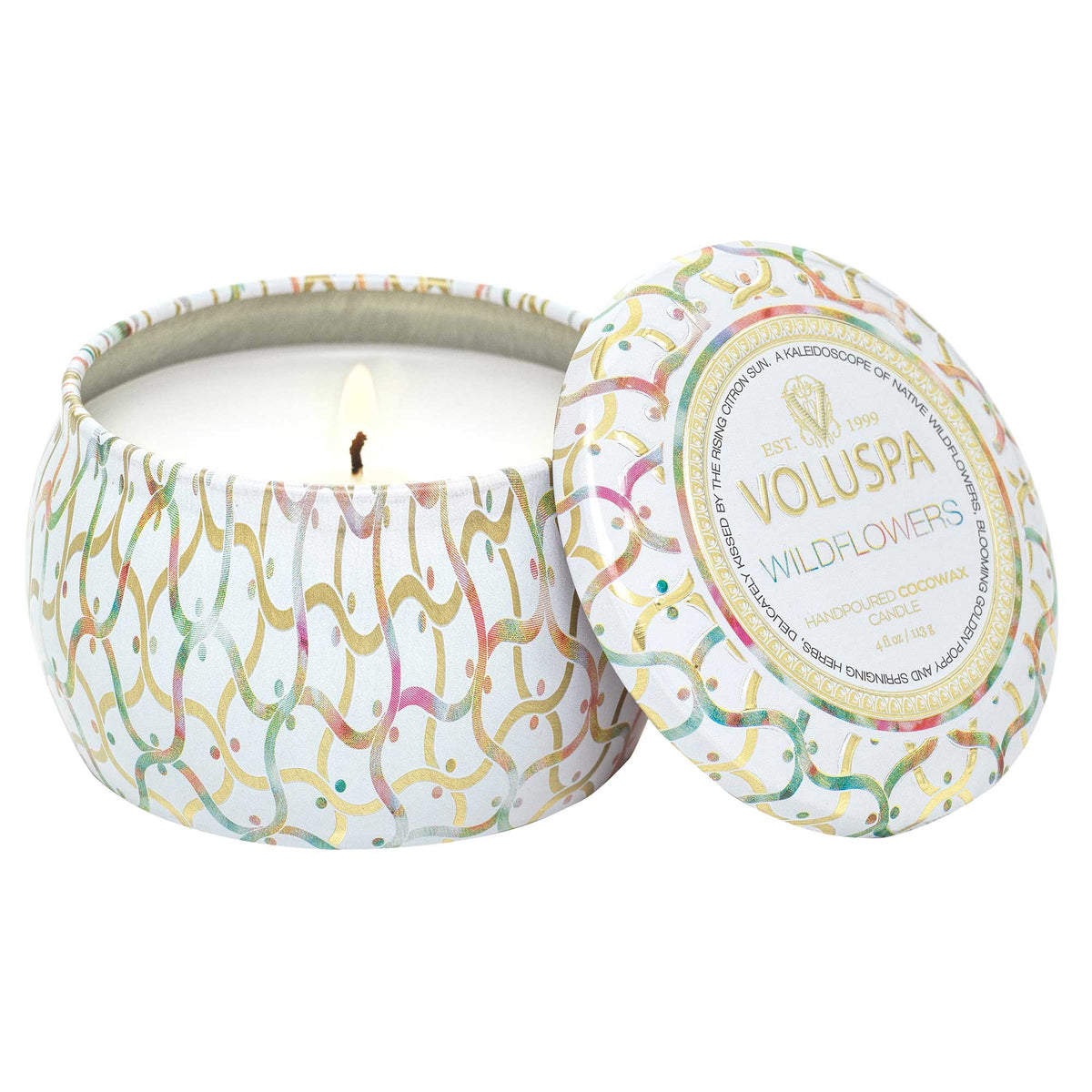 Wildflowers - Mini Tin Candle - 1