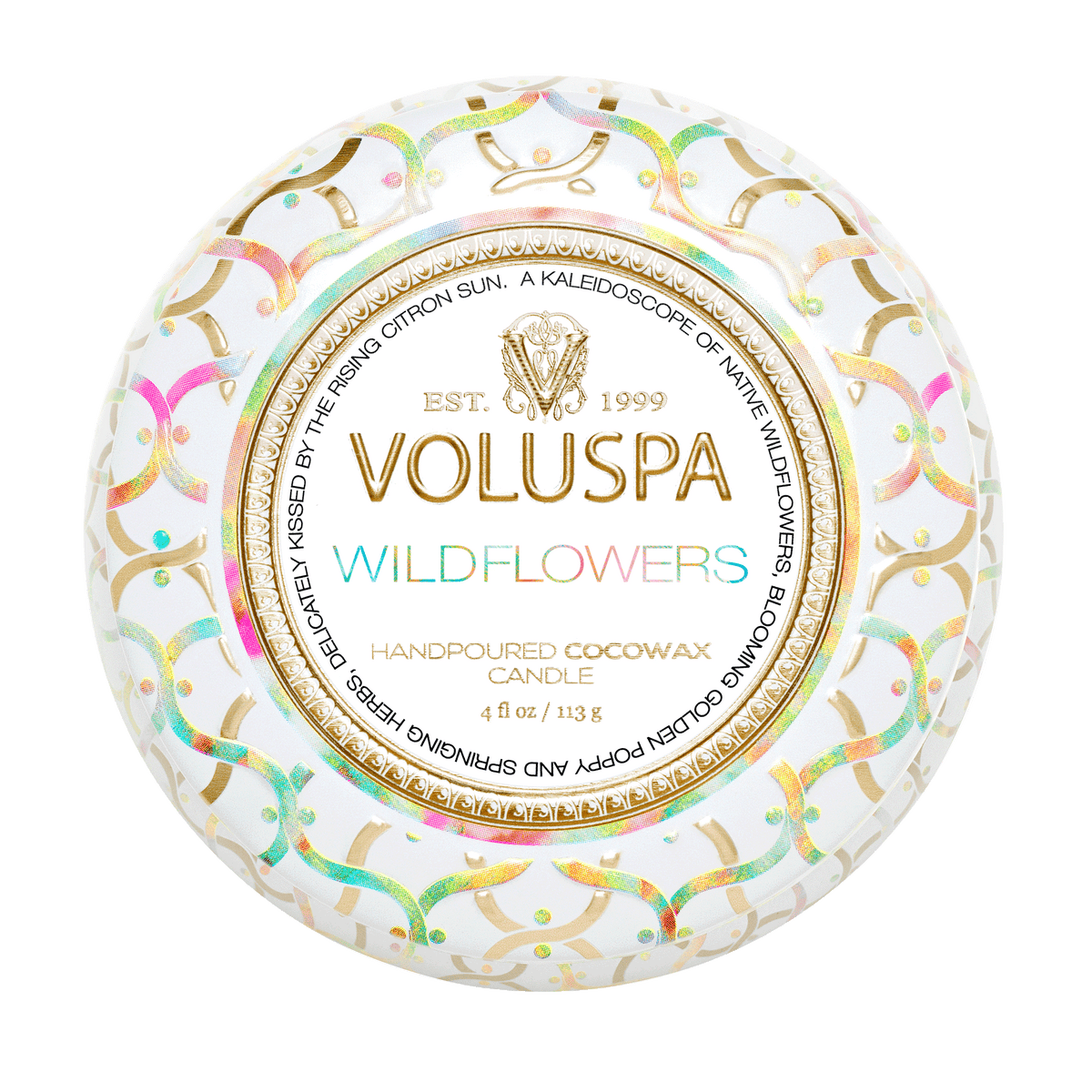 Wildflowers - Mini Tin Candle - 6