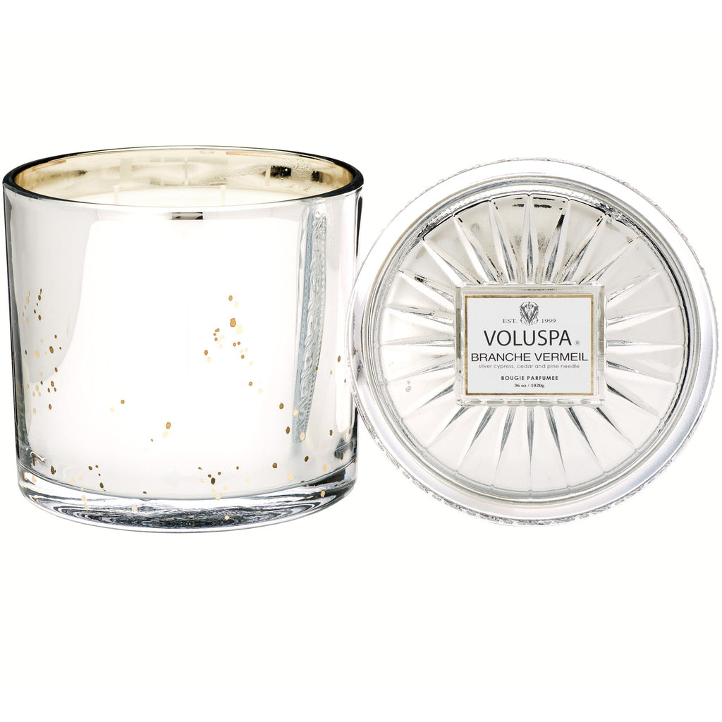 Branche Vermeil - 3 Wick Grande Maison Candle Zoom - 1