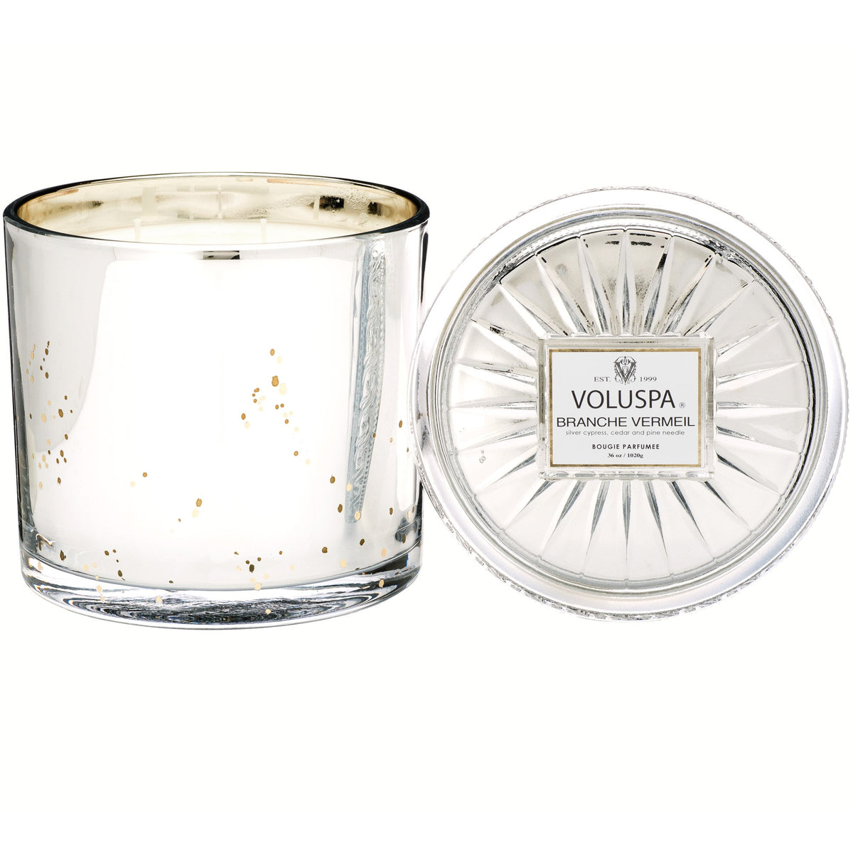 Branche Vermeil - 3 Wick Grande Maison Candle - 1