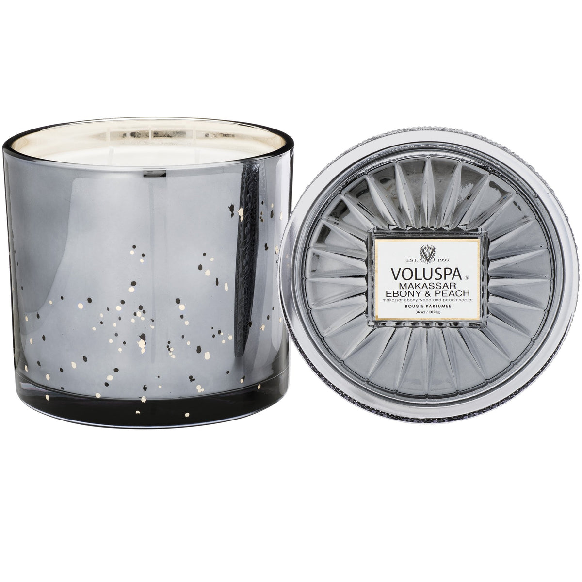 Makassar Ebony & Peach - 3 Wick Grande Maison Candle - 1