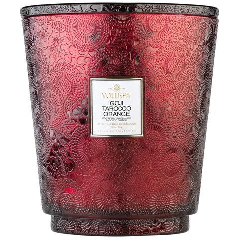 Goji Tarocco Orange - 5 Wick Hearth Candle