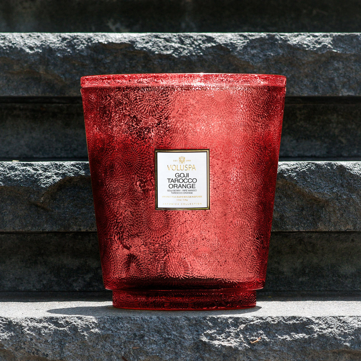 Goji Tarocco Orange - 5 Wick Hearth Candle - 3