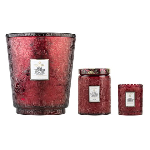 Goji Tarocco Orange - 5 Wick Hearth Candle