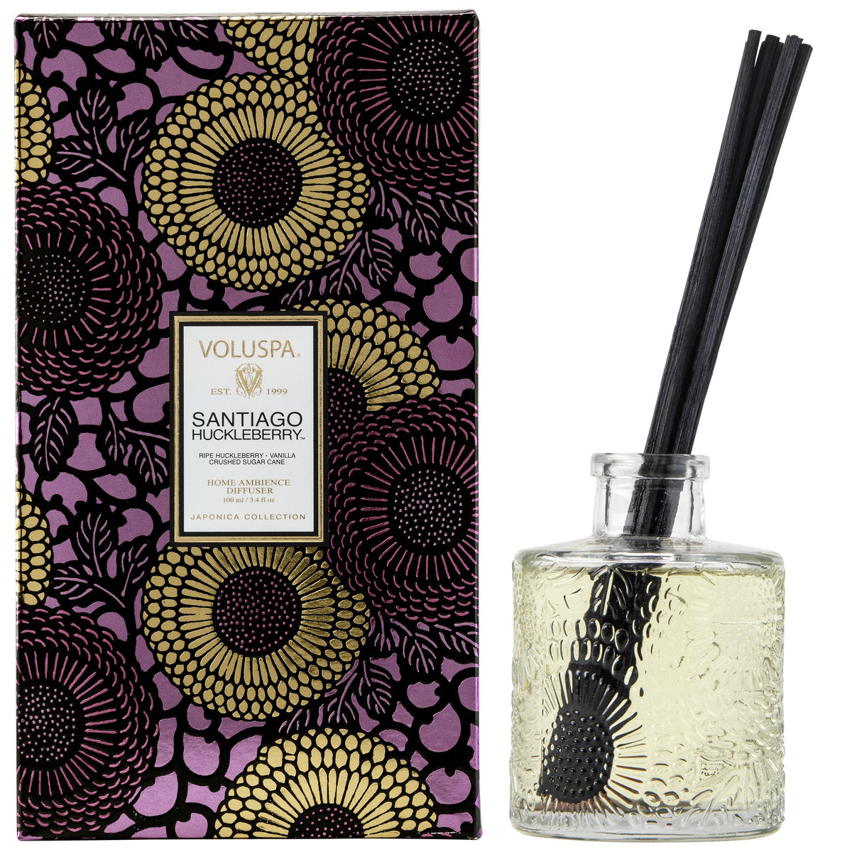 Santiago Huckleberry - Reed Diffuser - 1