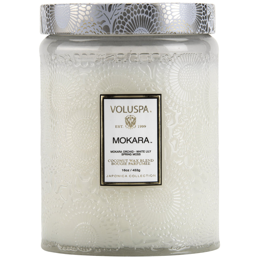 Mokara - Large Jar Candle Zoom - 1