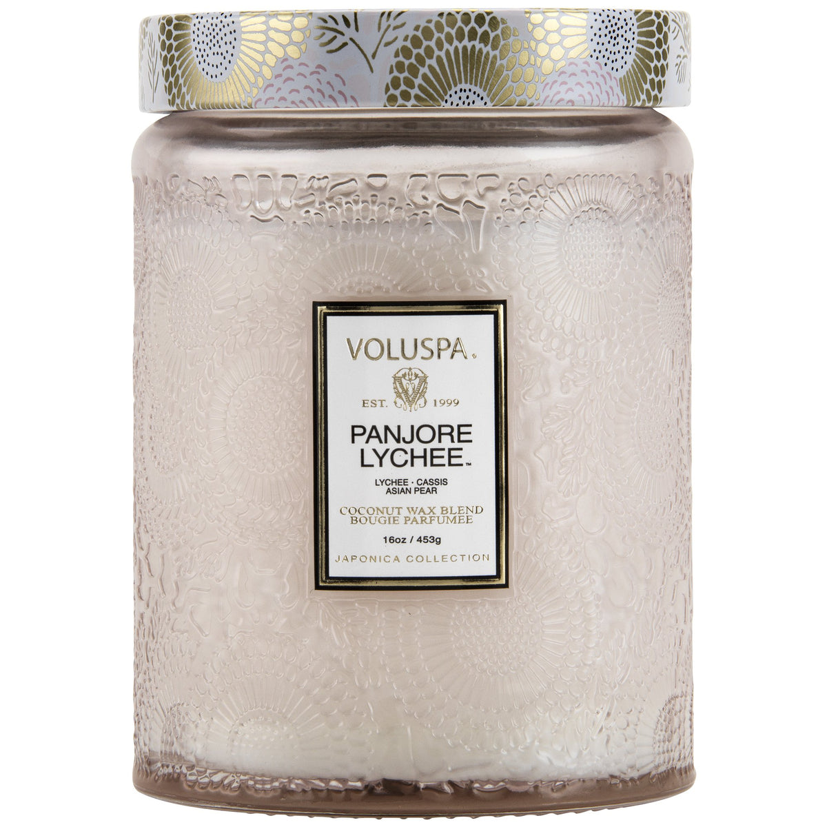 Panjore Lychee - Large Jar Candle - 1