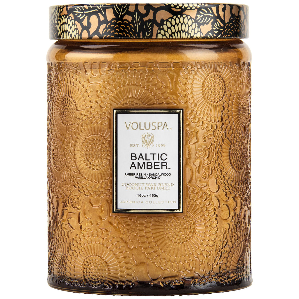 Baltic Amber - Large Jar Candle Zoom - 1