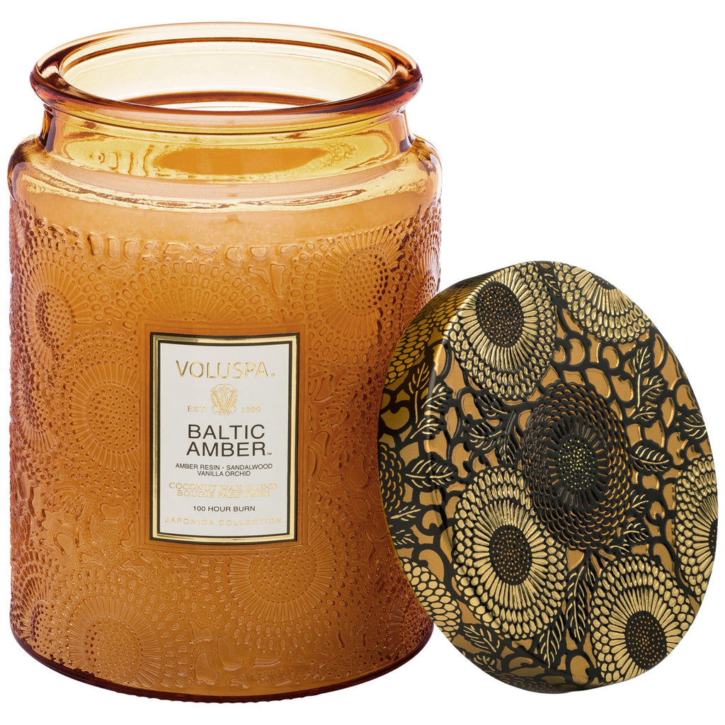 Baltic Amber - Large Jar Candle Zoom - 2