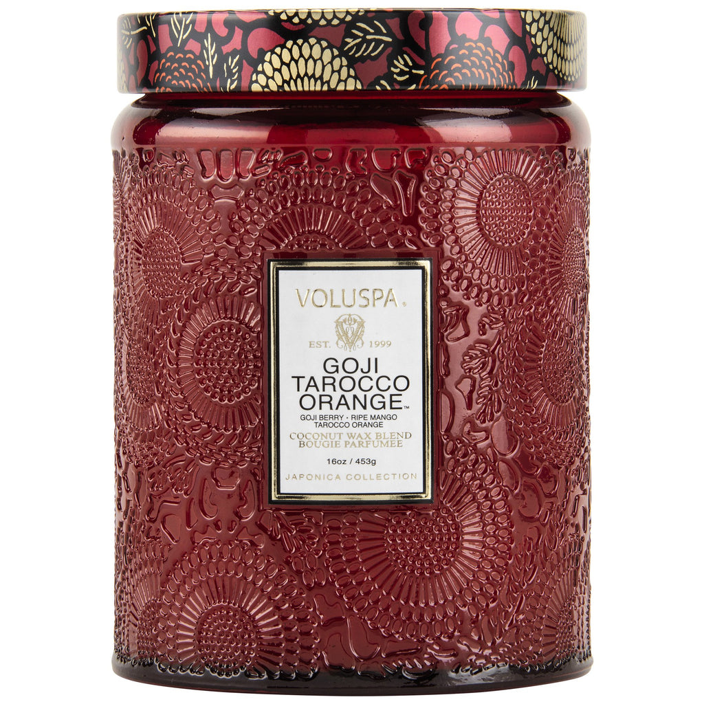 Goji Tarocco Orange - Large Jar Candle Zoom - 1
