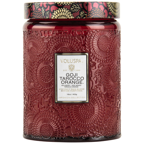 Goji Tarocco Orange - Large Jar Candle