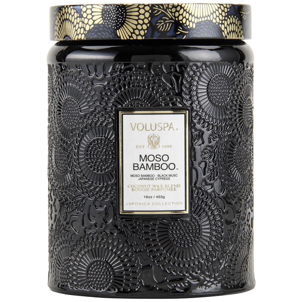 Moso Bamboo - Large Jar Candle Zoom - 1