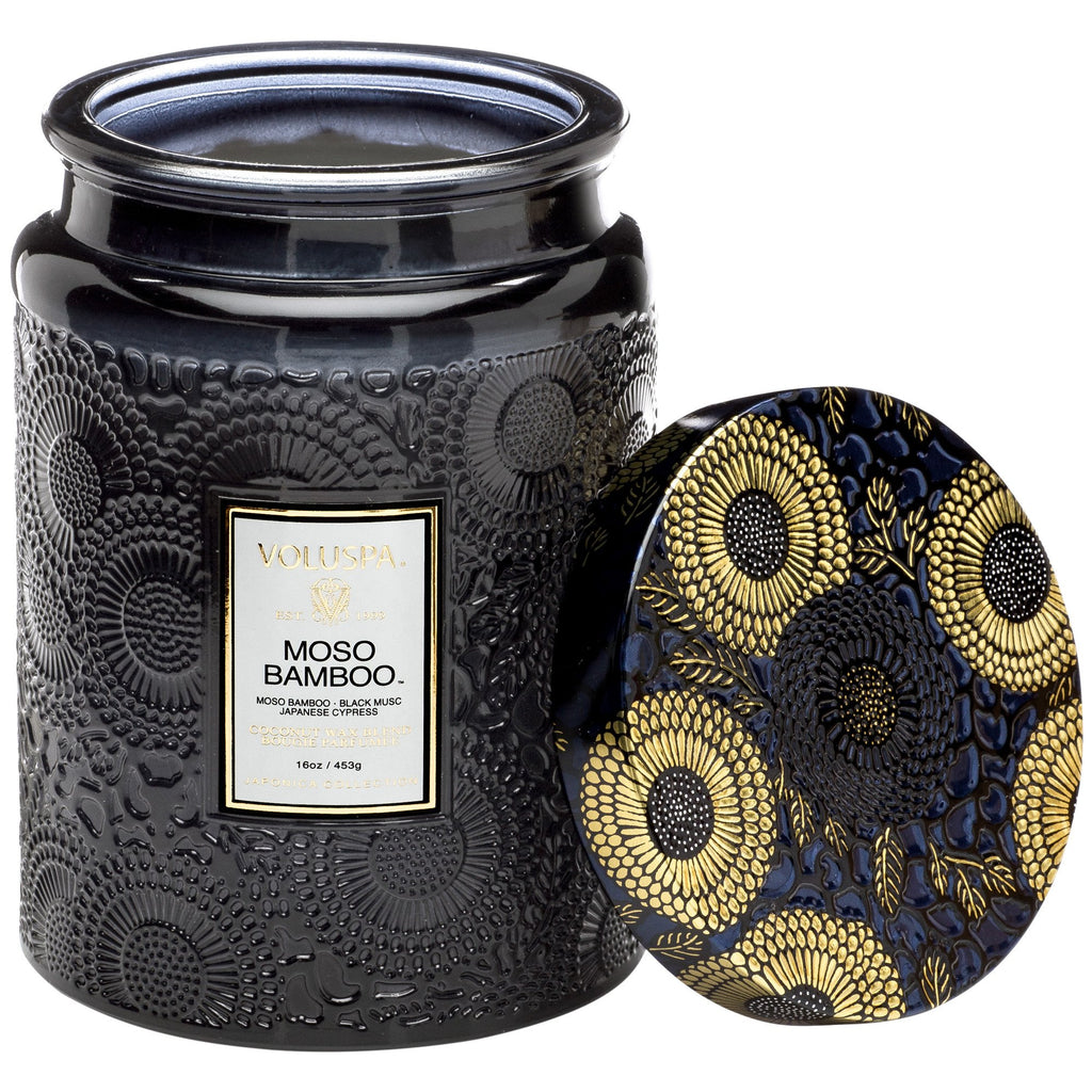 Moso Bamboo - Large Jar Candle Zoom - 2