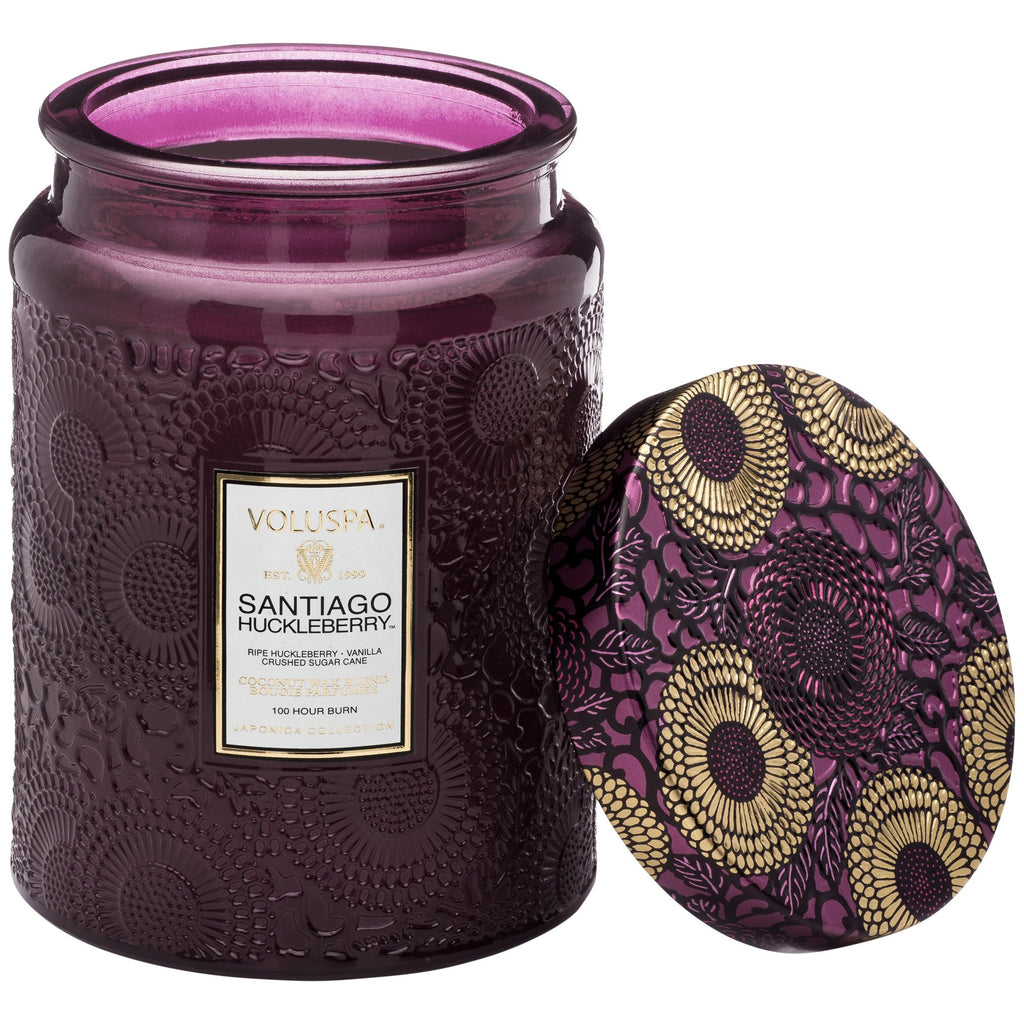 Santiago Huckleberry - Large Jar Candle Zoom - 2