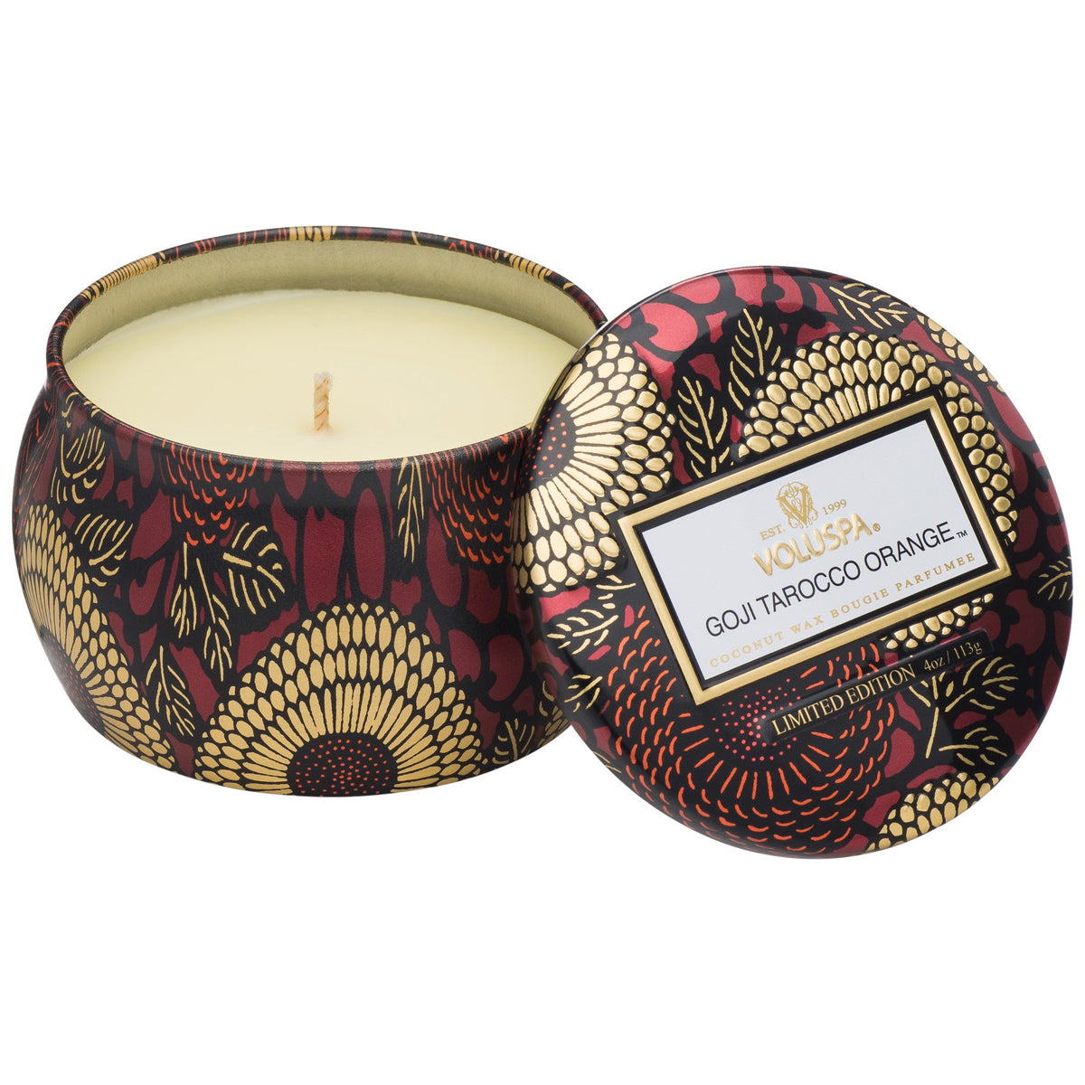 Goji Tarocco Orange - Mini Tin Candle - 1