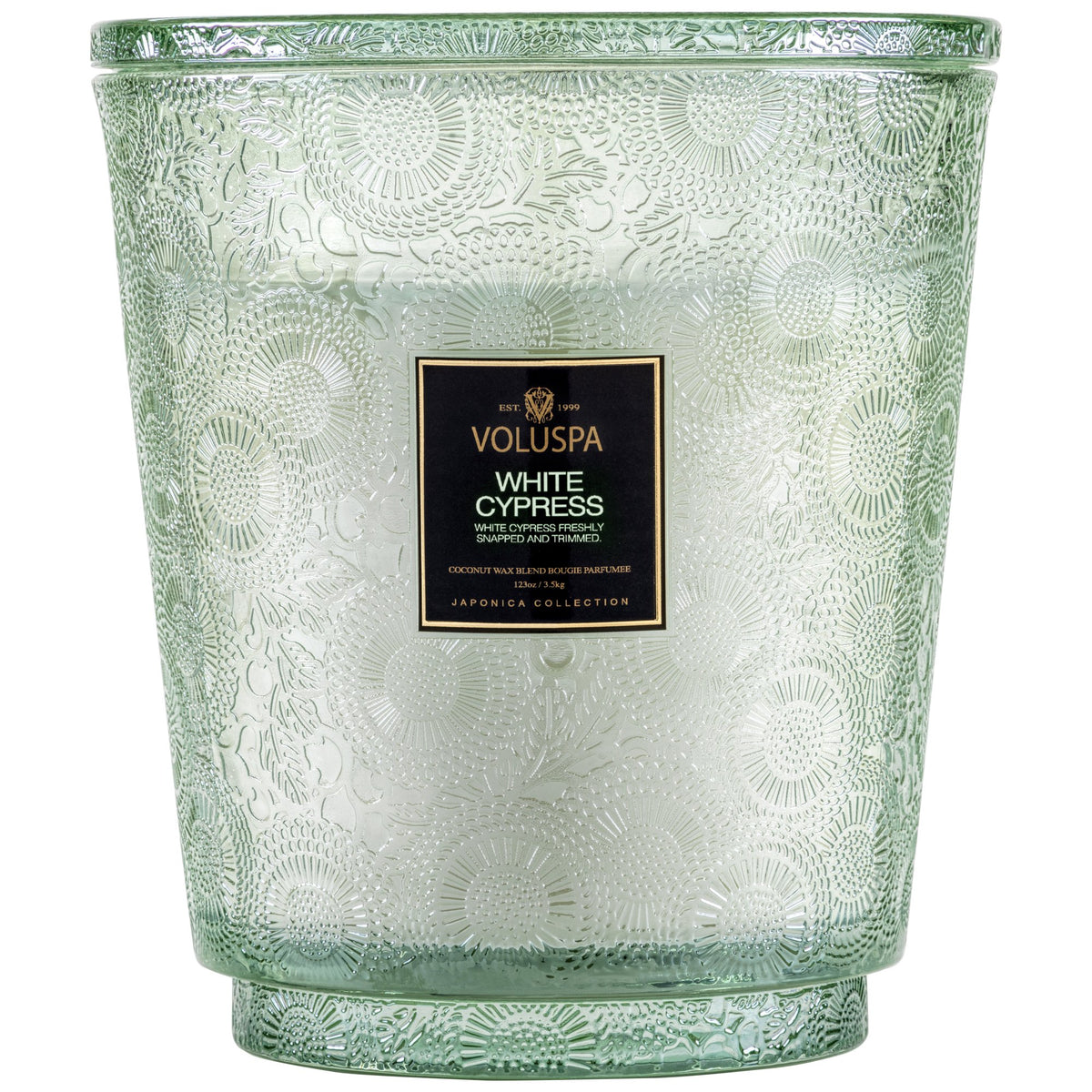 White Cypress - 5 Wick Hearth Candle - 1