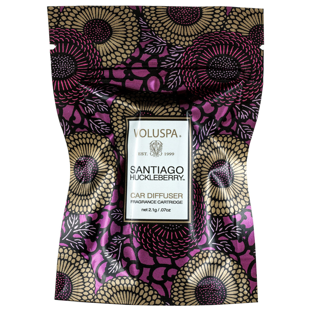 Santiago Huckleberry - Travel Diffuser Refill Cartridge Zoom - 2